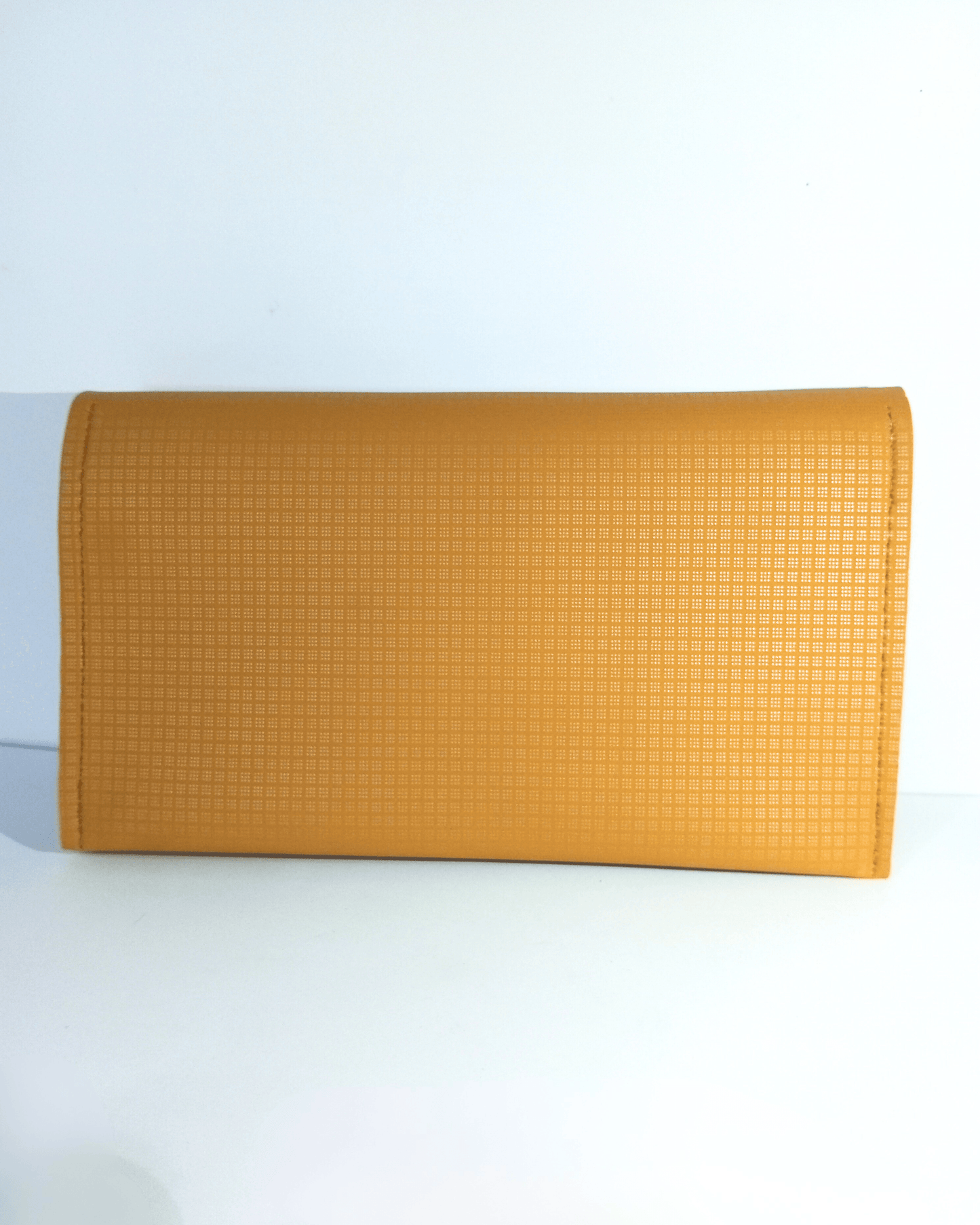 Yellow Color Clutch for Women with 2 Pockets and 1 Inner Zip - SH Spark PK