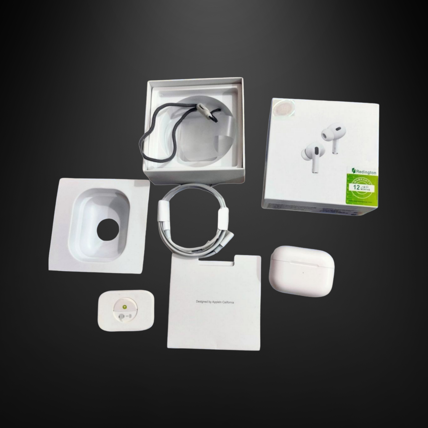 Apple AirPods Pro (2nd Generation) Premium Mastercopy with High Quality Sound & Bass